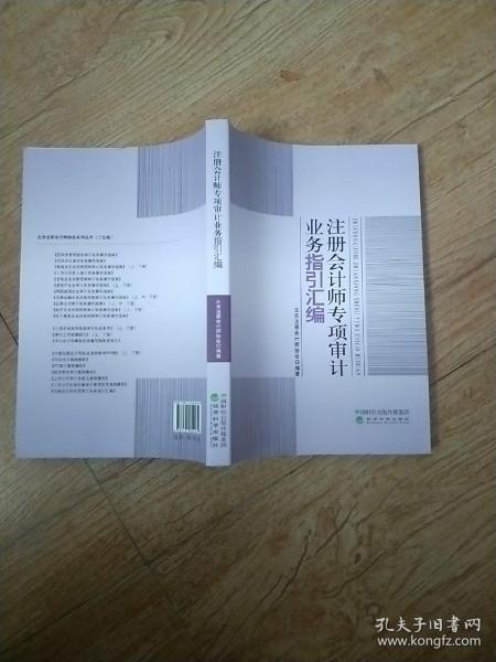 注册会计师专项审计业务指引汇编 详解核心业务与操作规范